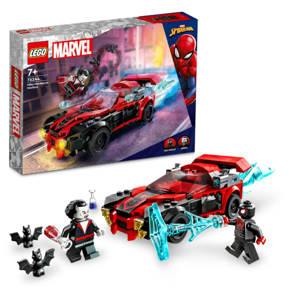 76244 LEGO® Marvel Майлз Моралес против Морбиуса | Sumka