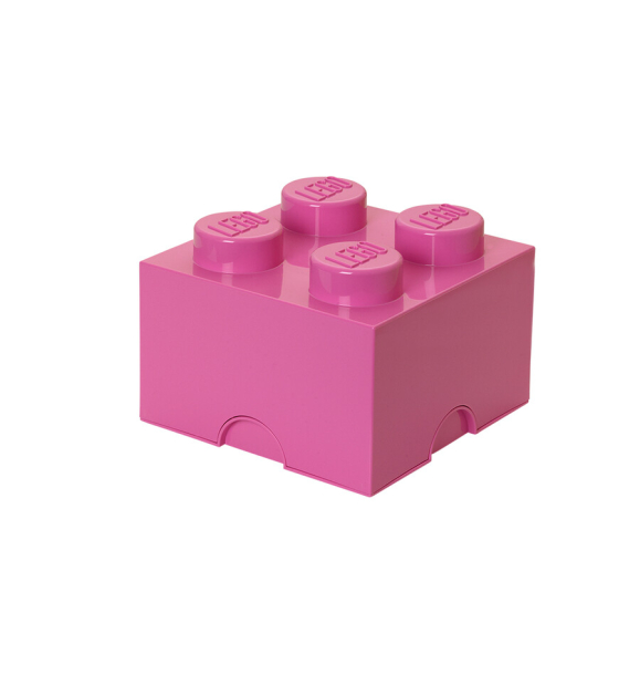 40031739 LEGO Storage Brick 4 — ярко-фиолетовый | Sumka