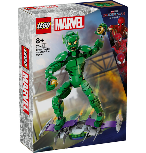 76284 LEGO® Marvel Строительная фигурка зеленого гоблина | Sumka