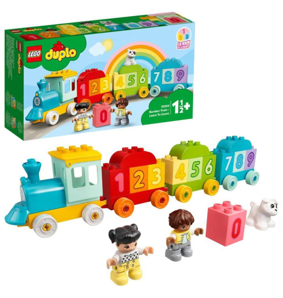 10954 LEGO® DUPLO® «Поезд с первым номером» — учимся считать | Sumka