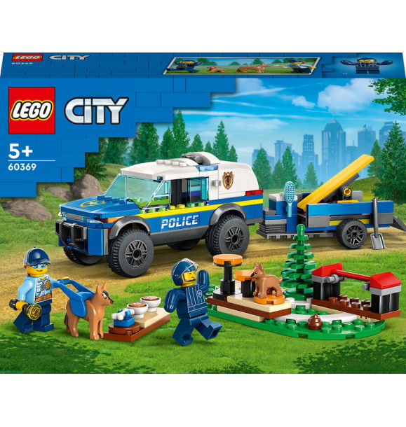 60369 LEGO® City: Дрессировка собак мобильной полиции | Sumka