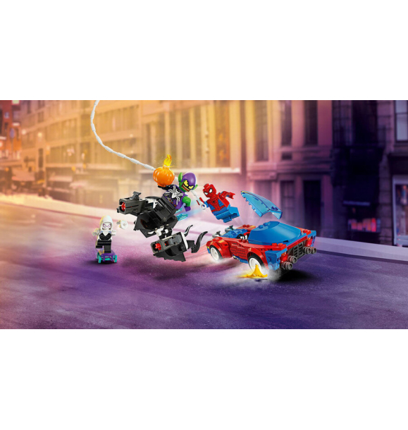 76279 LEGO® Marvel: Гонщик Человека-Паука и Зеленый Гоблин Венома | Sumka