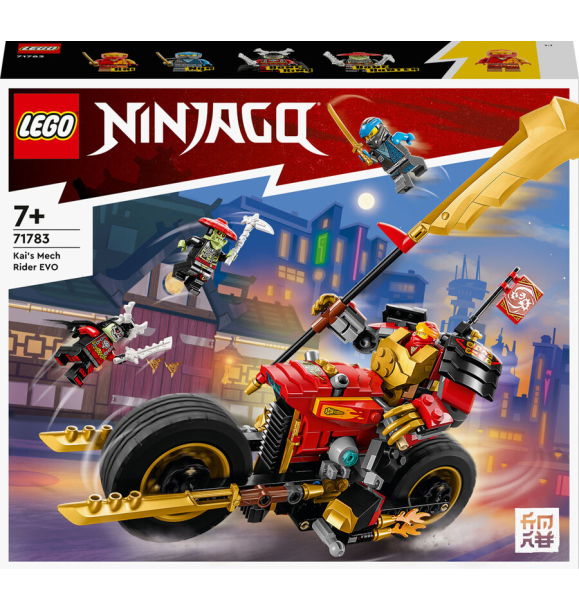 71783 LEGO® NINJAGO® Робот-мотоцикл Кая EVO | Sumka