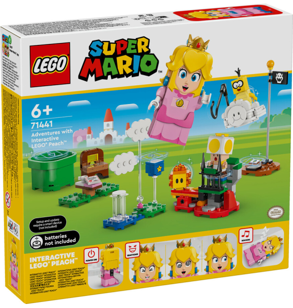 71441 LEGO® Super Mario: Интерактивные приключения с LEGO® Peach™ | Sumka