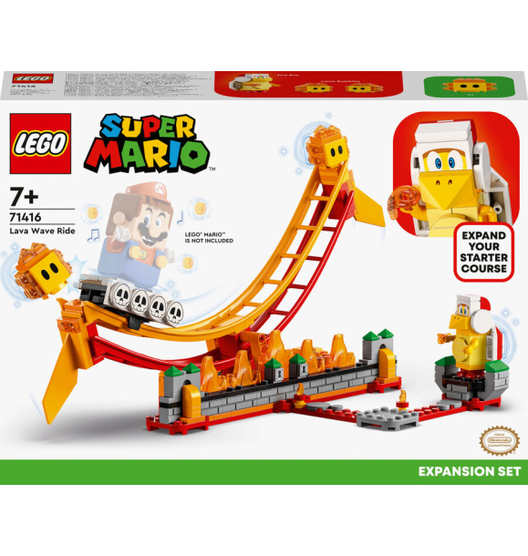 71416 LEGO® Super Mario: Дополнительный набор «Волна лавы» | Sumka