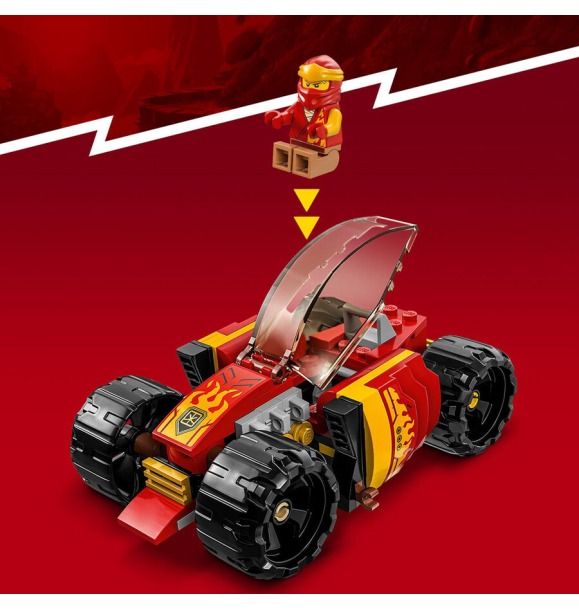 71780 LEGO® NINJAGO® Гонщик-ниндзя Кая EVO | Sumka