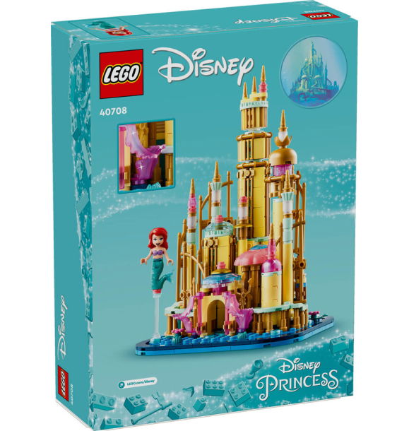 40708 LEGO® Disney Princess Mini Disney Замок Ариэль | Sumka