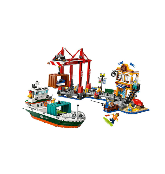 60422 LEGO® City Порт с грузовым кораблем | Sumka