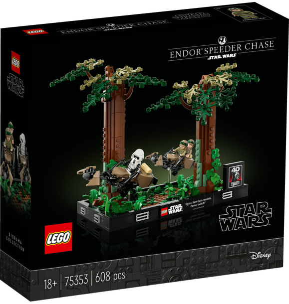 75353 Диорама LEGO® Star Wars™ Endor™ Speeder Chase | Sumka