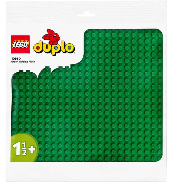 10980 LEGO® DUPLO® Зеленая сборочная пластина (земля) | Sumka