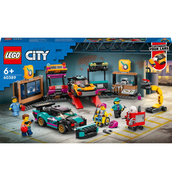 60389 Мастерская модификации транспортных средств LEGO® City | Sumka