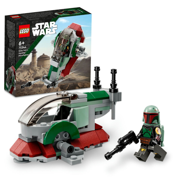 75344 LEGO® Star Wars™ «Микро-воин» Звездный корабль Бобы Фетта™ | Sumka