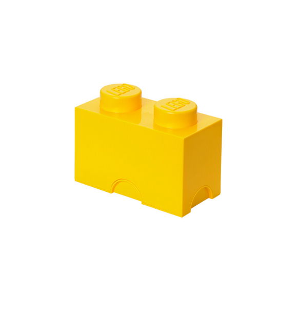 40021732 LEGO Storage Brick 2 — желтый | Sumka