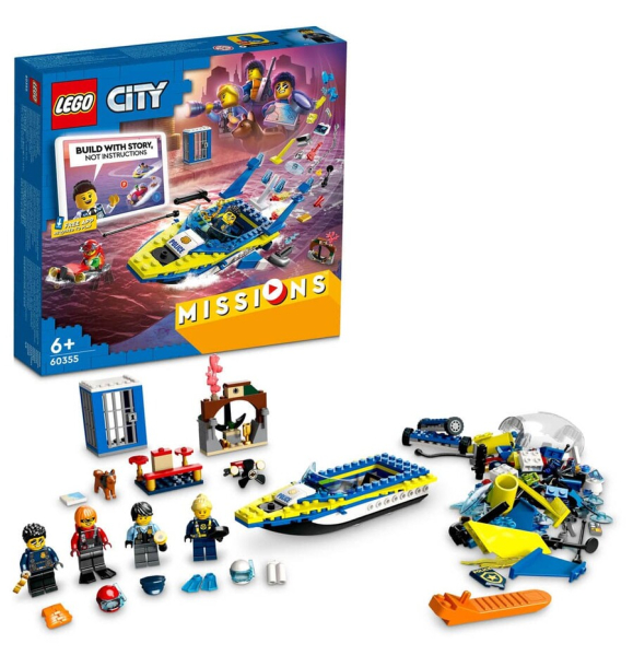 60355 Детективные миссии водной полиции LEGO City | Sumka