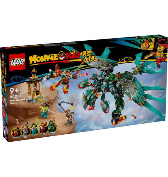 80056 Девятиголовый монстр LEGO® Monkie Kid | Sumka