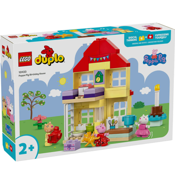 10433 Домик для дня рождения Свинки Пеппы LEGO® DUPLO | Sumka