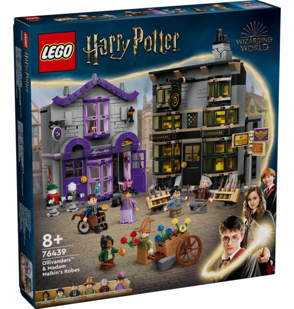 76439 LEGO® Harry Potter™ «Олливандер™ и магазин одежды мадам Малкин» | Sumka