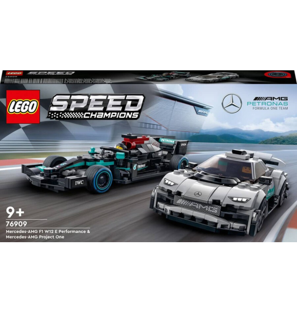 76909 LEGO® Speed Champions Mercedes-AMG F1 W12 E Performance и Mercedes-AMG Project One | Sumka