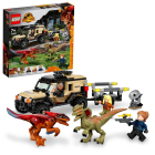 76951 LEGO Jurassic World™ Транспортировка пирораптора и дилофозавра | Sumka