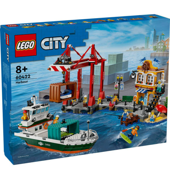 60422 LEGO® City Порт с грузовым кораблем | Sumka