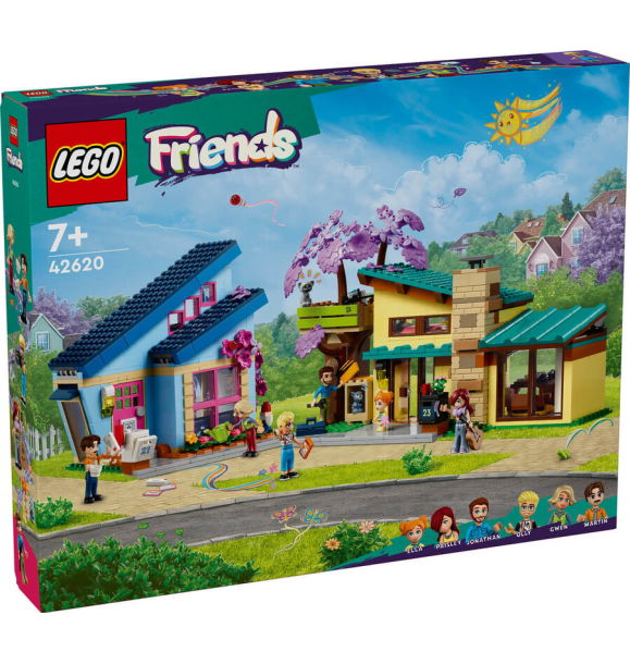 42620 LEGO® Friends: Семейные дома Олли и Пейсли | Sumka