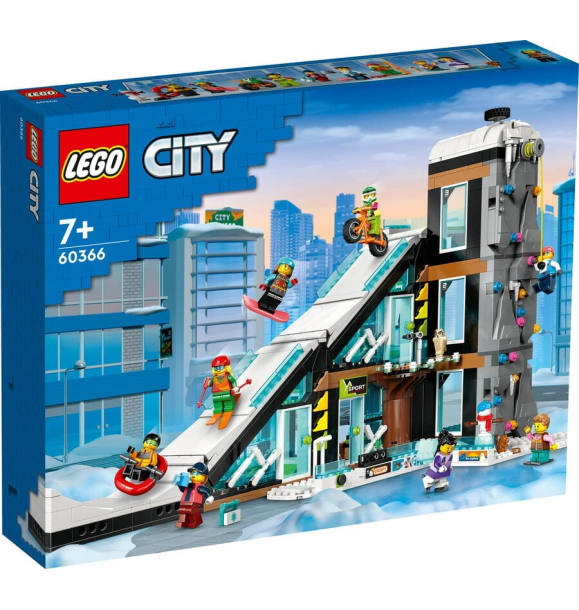 60366 Горнолыжный и альпинистский курорт LEGO® City | Sumka