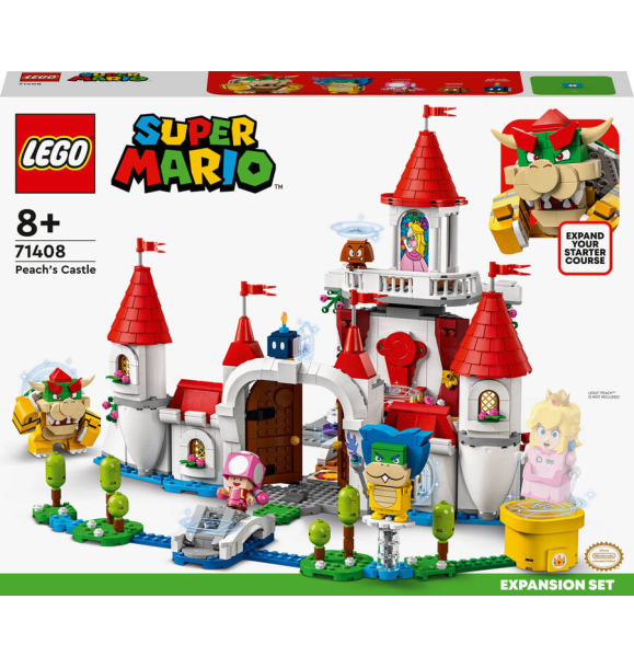 71408 LEGO Super Mario™: Дополнительный набор «Замок Пич» | Sumka