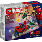 76275 LEGO® Marvel «Погоня на мотоцикле: Человек-паук против Доктора Осьминога» | Sumka