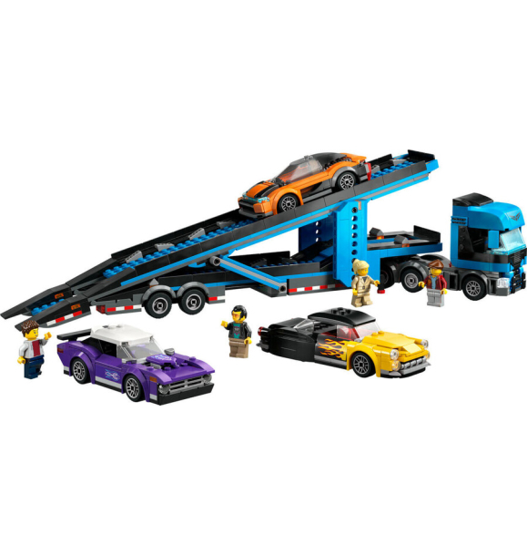 60408 LEGO® City Спортивный автомобиль Транспортный грузовик | Sumka