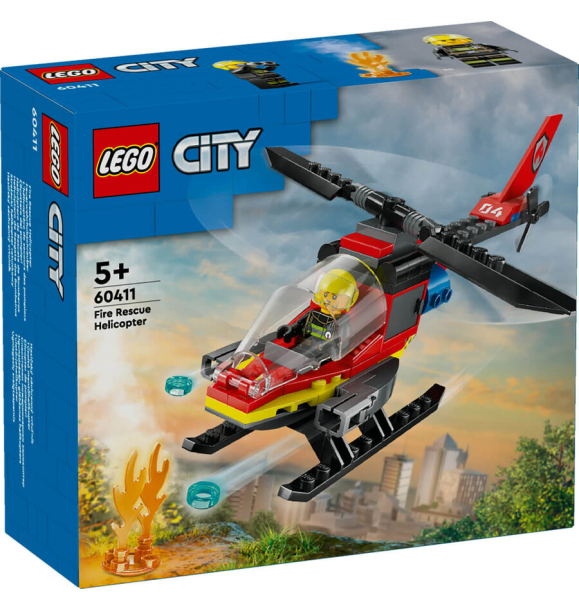 60411 Пожарно-спасательный вертолет LEGO® City | Sumka