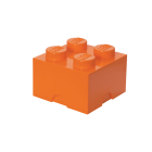 40031760 LEGO Storage Brick 4 — оранжевый | Sumka