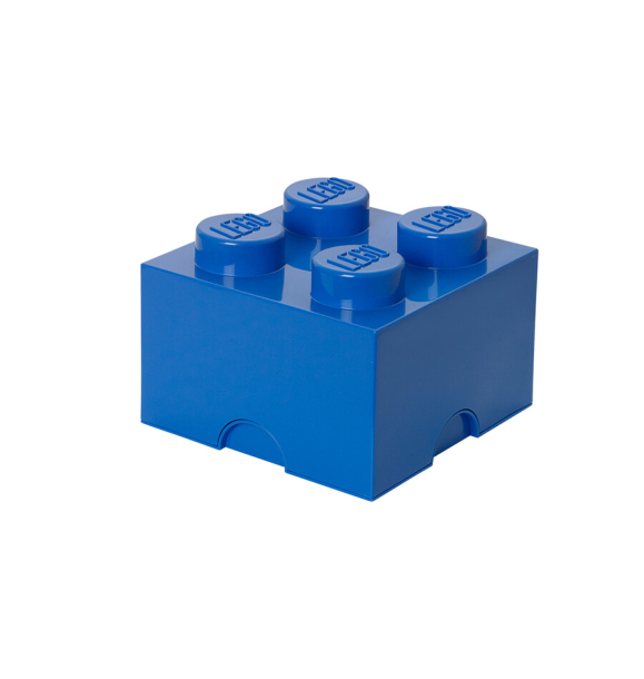 40031731 LEGO Storage Brick 4 — синий | Sumka