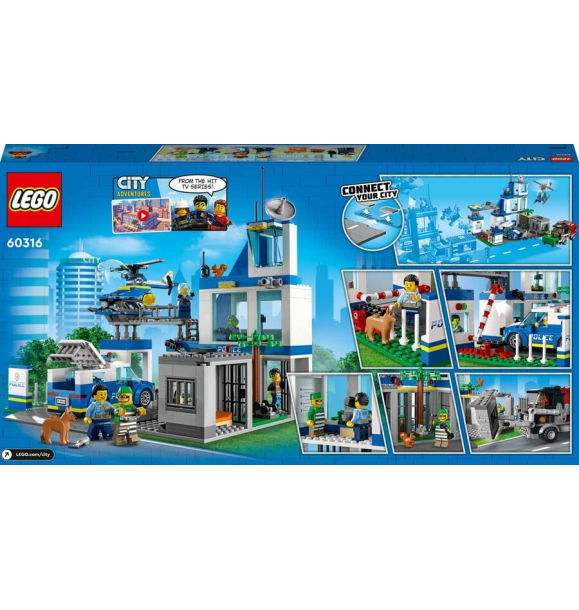 60316 Полицейский участок LEGO City | Sumka