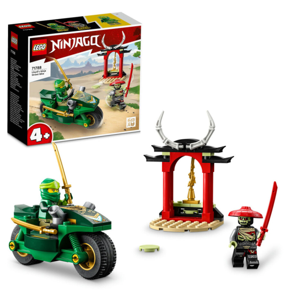 71788 LEGO® NINJAGO® Уличный велосипед Ниндзя Ллойда | Sumka