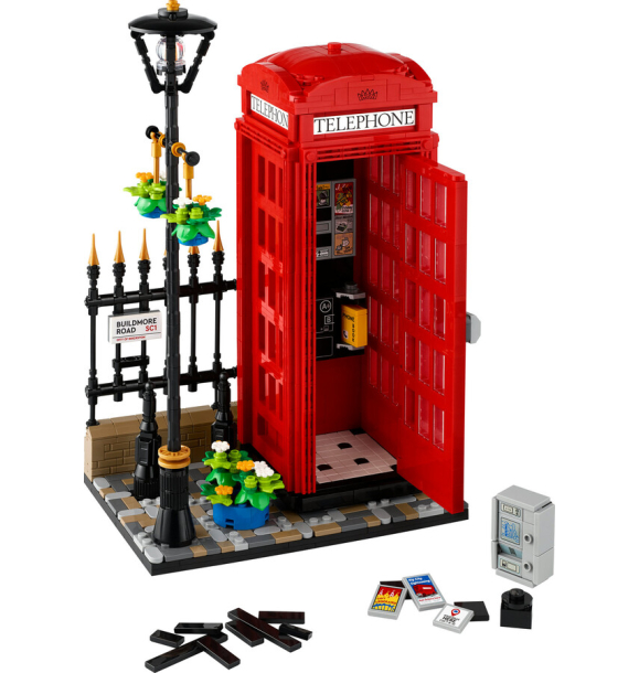 21347 LEGO® Ideas Красный Лондон, телефонная будка | Sumka