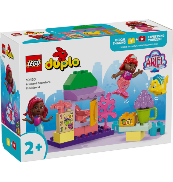 10420 LEGO® DUPLO | Дисней Ариэль и стенд кафе Флаундера | Sumka