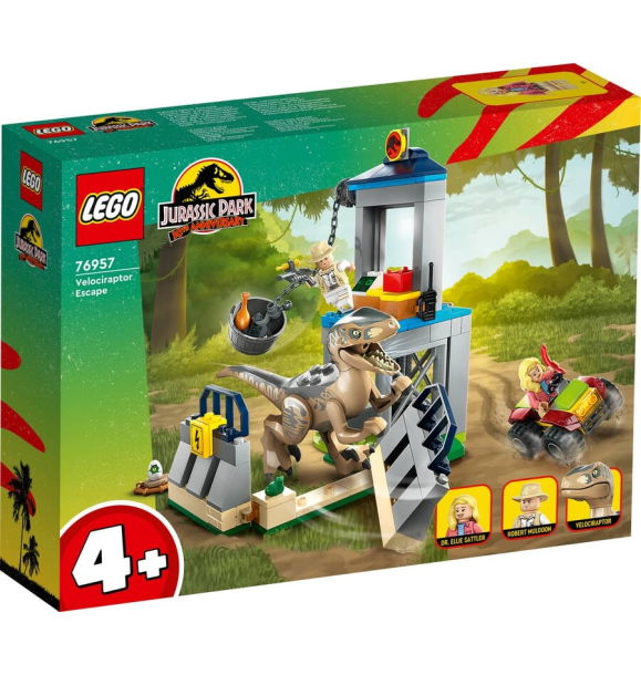 76957 LEGO® Jurassic World: Побег велоцираптора | Sumka