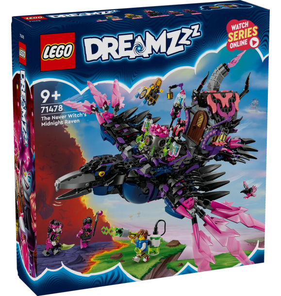 71478 LEGO® DREAMZzz Полуночный ворон никогда не ведьмы | Sumka