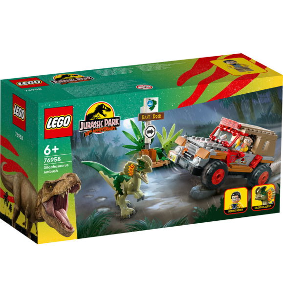 76958 LEGO® Jurassic World: Засада дилофозавра | Sumka