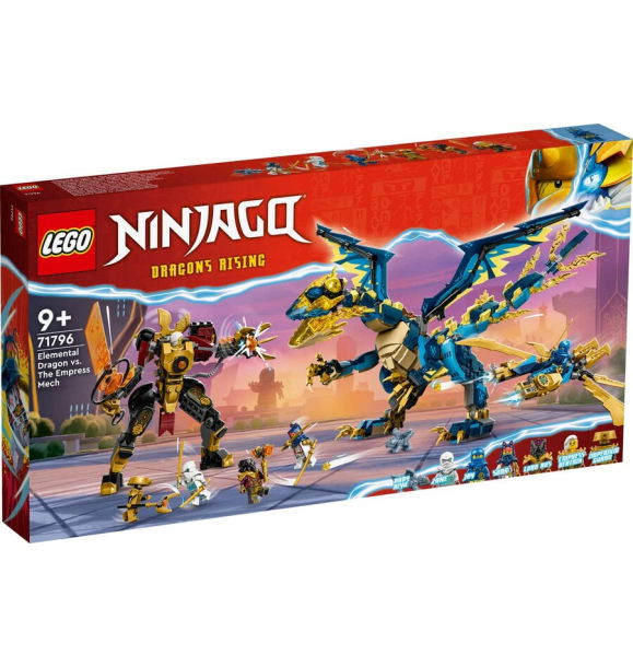 71796 LEGO® NINJAGO Элементальный дракон против робота Императрицы | Sumka