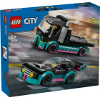 60406 Гоночный автомобиль и грузовик-автовоз LEGO® City | Sumka