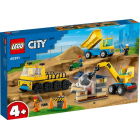 60391 Строительные грузовики и шаровой кран LEGO® City | Sumka