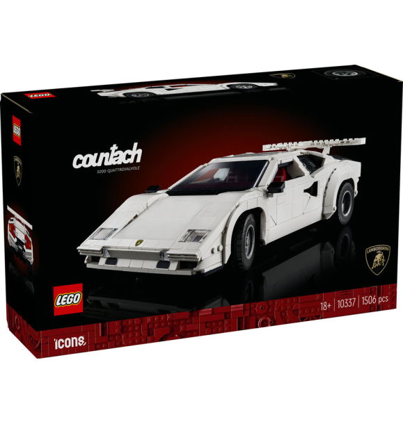 LEGO® Icons Lamborghini Countach 5000 Quattrovalvole (10337) | Sumka