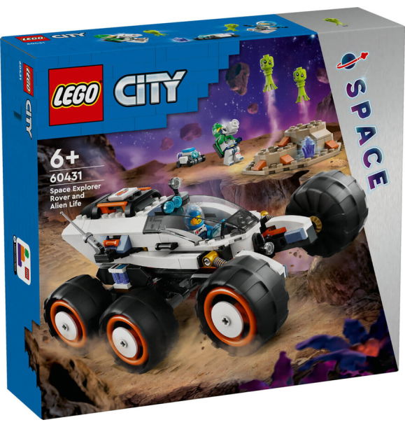 60431 LEGO® City: Робот-исследователь космоса и инопланетное существо | Sumka