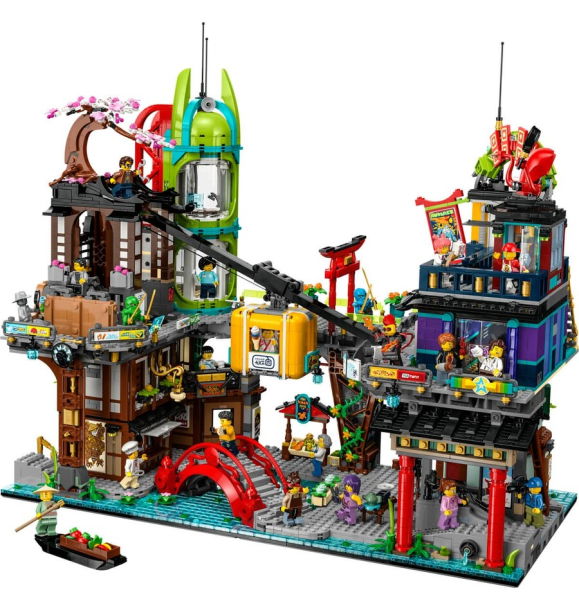 71799 LEGO® NINJAGO Городской рынок NINJAGO® | Sumka