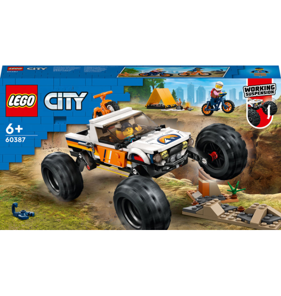 60387 LEGO® City 4x4: Приключения по бездорожью | Sumka