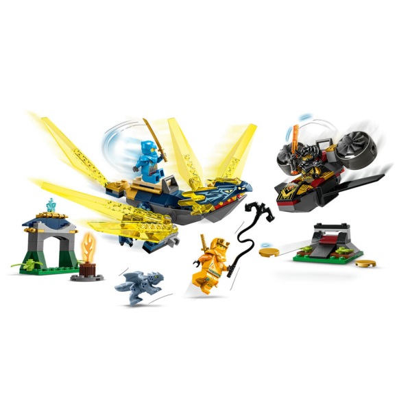 71798 LEGO® NINJAGO Битва дракончиков Нии и Арина | Sumka