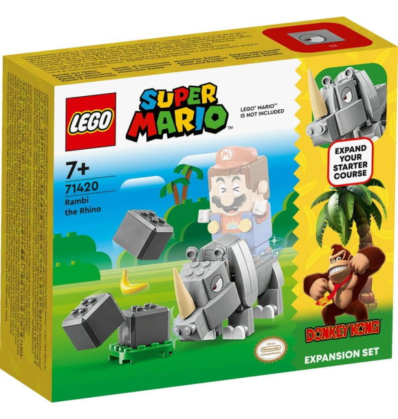 71420 Дополнительный набор LEGO® Super Mario Rhino Rambi | Sumka