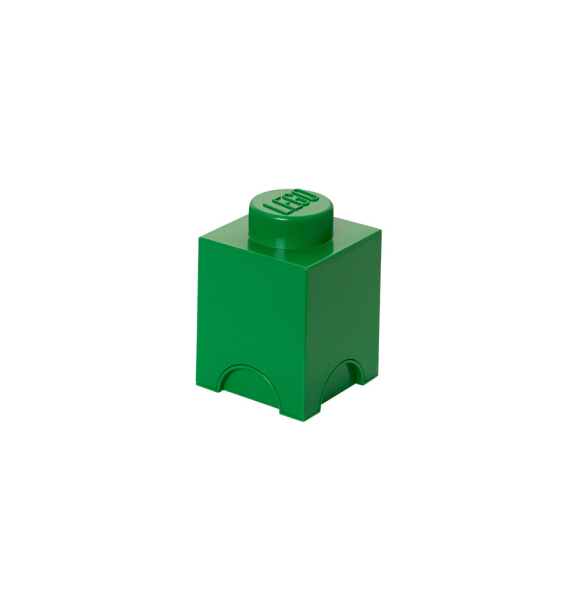 40011734 LEGO Storage Brick 1 — зеленый | Sumka