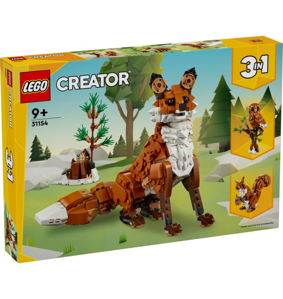 31154 LEGO® Creator Животные джунглей: Рыжая лисица | Sumka